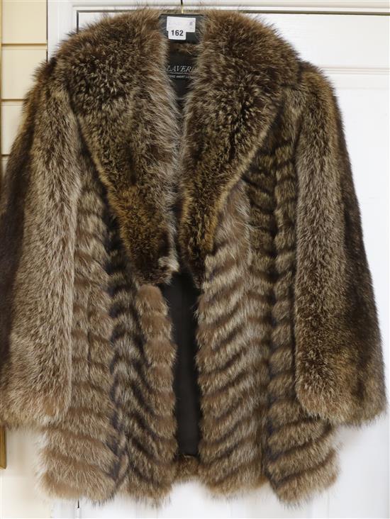 A fur jacket